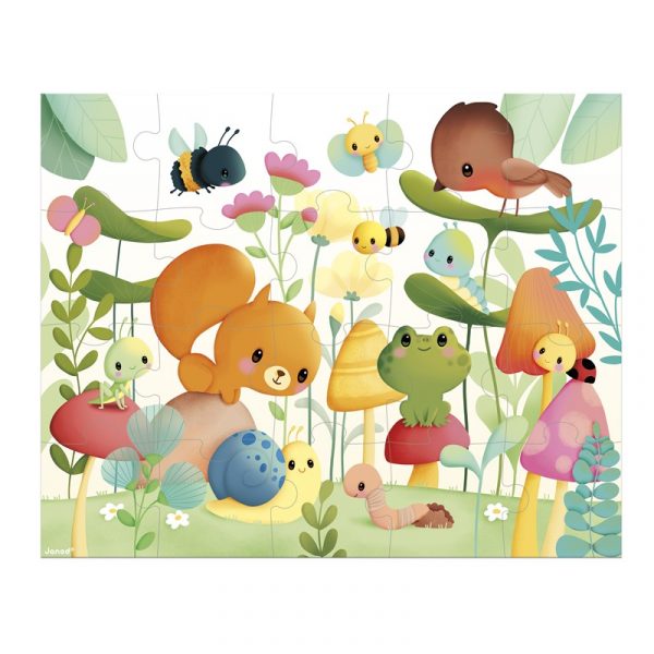 PUZZLE DE LOS COMPAÑEROS DEL JARDÍN