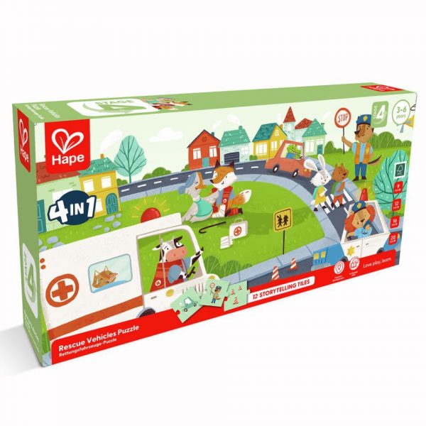 PUZZLE VEHICULOS DE RESCATE