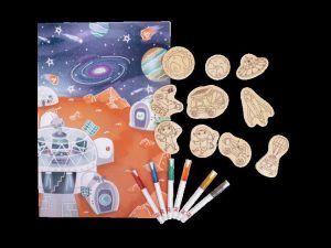 VIDA ESPACIAL DE MARTE  IMANES DE BRICOLAJE 