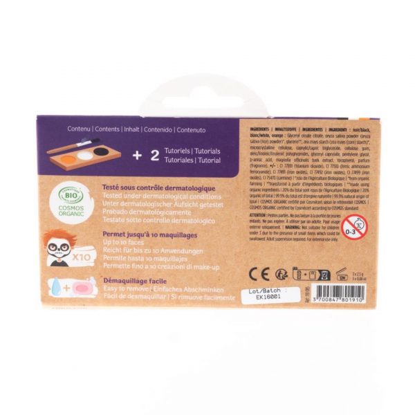kit Maquillaje Calabaza & Esqueleto
