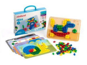 JUEGO PEGS 15MM 160 PIEZAS 