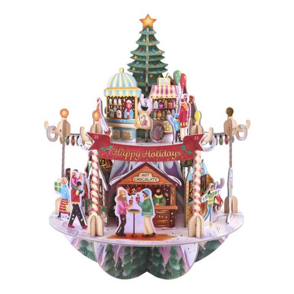 CALENDARIO DE ADVIENTO MERCADO DE NAVIDAD