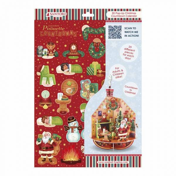CALENDARIO DE ADVIENTO SALON PAPA NOEL