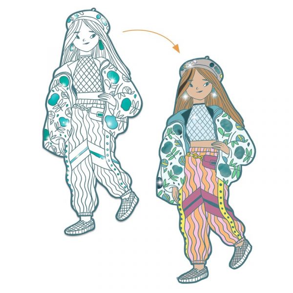 FIGURAS PARA COLOREAR ANGELE Y SUS AMIGAS