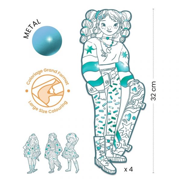 FIGURAS PARA COLOREAR ANGELE Y SUS AMIGAS