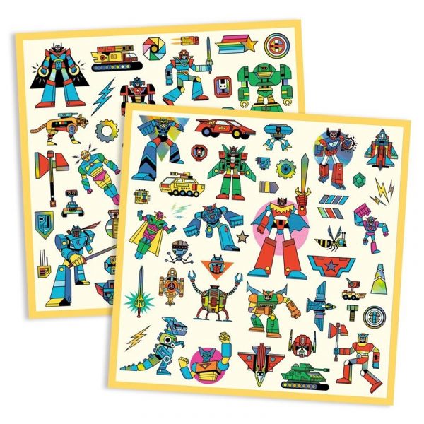 PEGATINAS ROBOTS