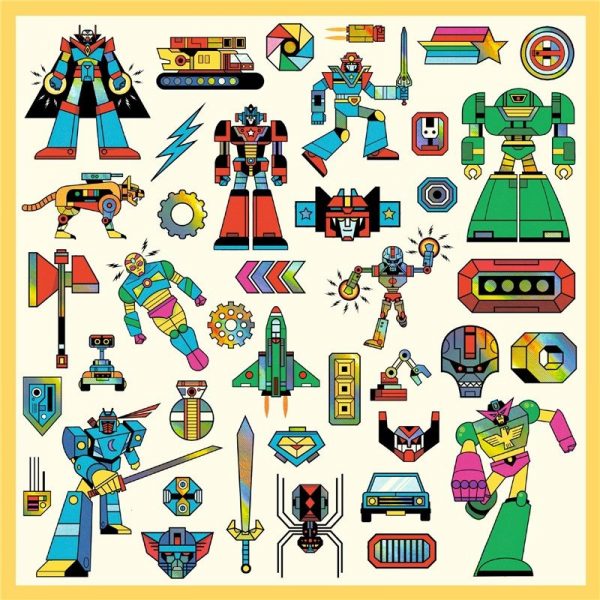 PEGATINAS ROBOTS