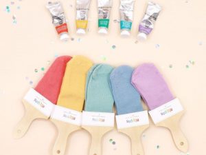 RAIBOW ANTI SLIP SOCKS GREEN AGUA