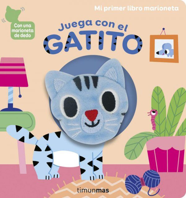 JUEGA CON EL GATITO LIBRO MARIONETA