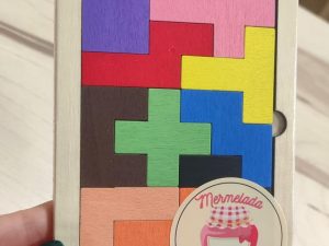 PUZZLE TETRIS DE MADERA REGALO CUMPLES