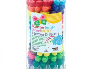 ROTULADORES ARCOIRIS CORAZONES Y ESTRELLAS