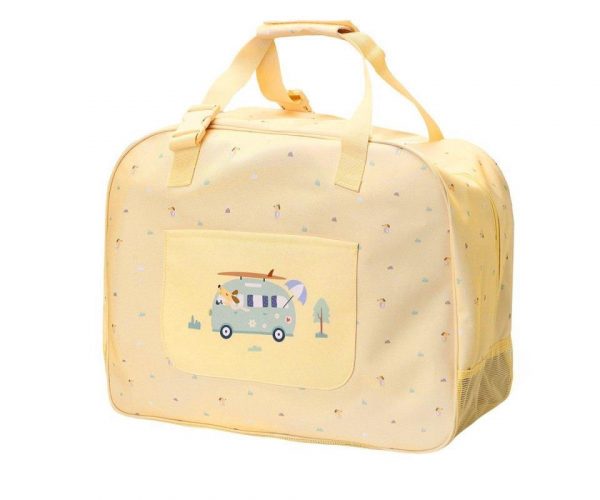 BOLSO DE PLAYA CON REJILLA SURF VAN