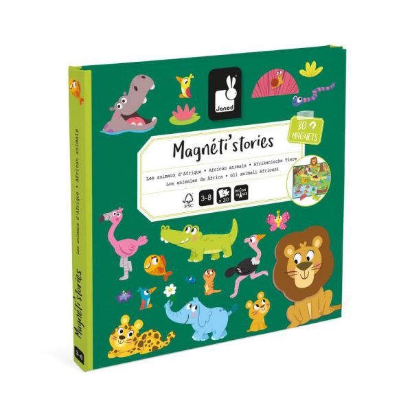 MAGNETI´STORIES LOS ANIMALES DE AFRICA