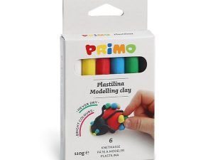 PAQUETE DE PLASTILINA 6 COLORES