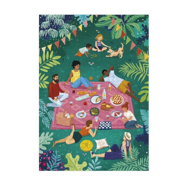 PUZLE PICNIC CON AMIGOS-1000 PZAS
