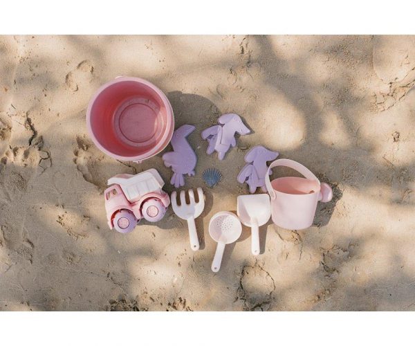 SET DE JUGUETES DE PLAYA OLD ROSE