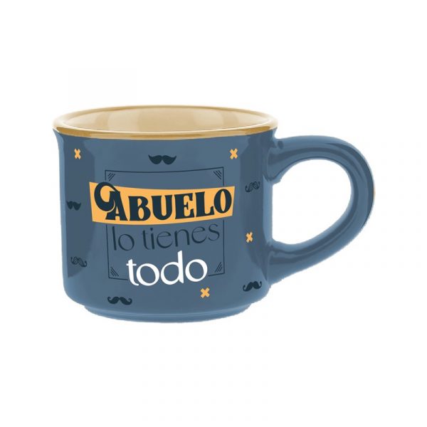 TAZA MINI 50 ML-ABUELO LO TIENES TODO