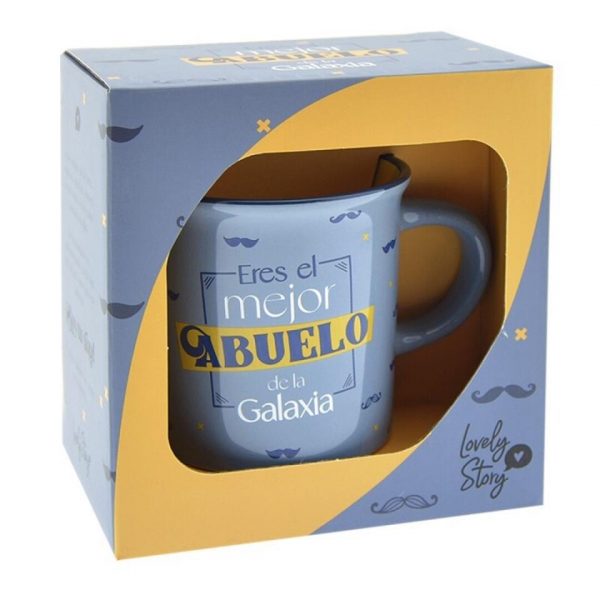 TAZA VINTAGE 430ML-ERES EL MEJOR ABUELO DE LA GALA