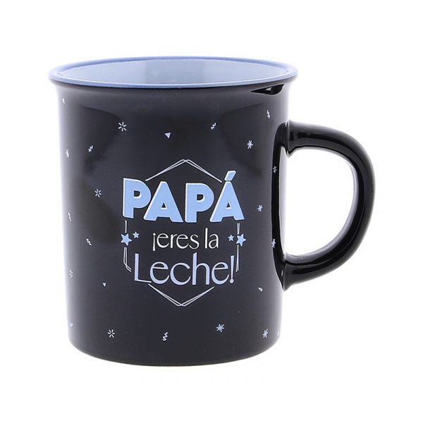 TAZA VINTAGE-PAPÁ  ERES LA LECHE