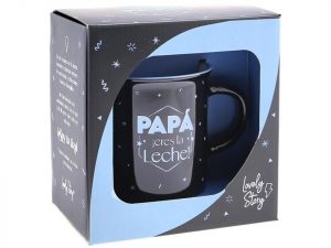 TAZA VINTAGE-PAPÁ  ERES LA LECHE 