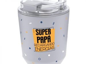 VASO TERMICO 350ML SUPER PAPA RECARGANDO ENERGIAS 
