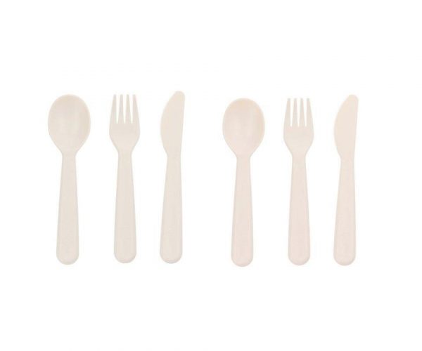 6 CUBIERTOS DE TUTETE IVORY