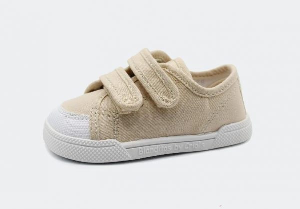 BLANDITOS ZAPATILLAS LONA COCO BEIGE