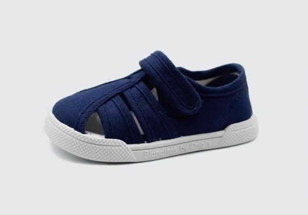 BLANDITOS ZAPATILLAS LONA MANGO NAVY