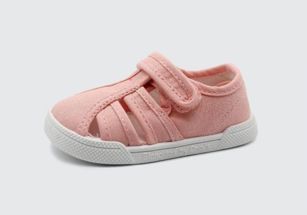 BLANDITOS ZAPATILLAS LONA MANGO ROSA