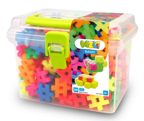 MELI BASIC NEON TRAVEL BOX 250PCS