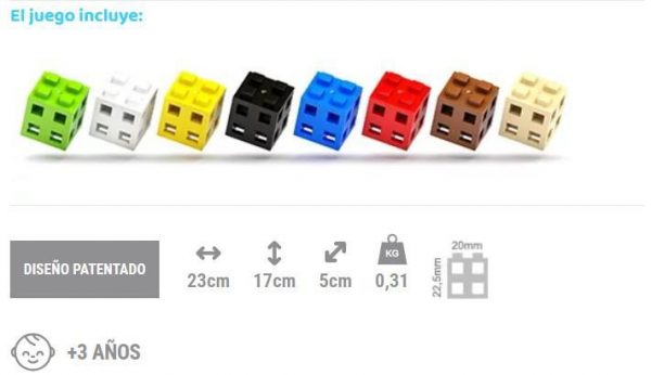 MELI CUBE 50 PCS