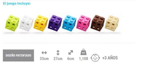 MELI CUBE PASTEL 200 PCS