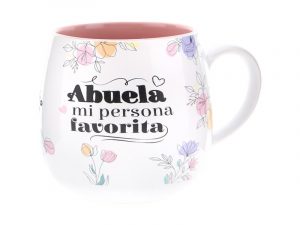 TAZA OVALADA 400ML-ABUELA MI PERSONA FAVORITA