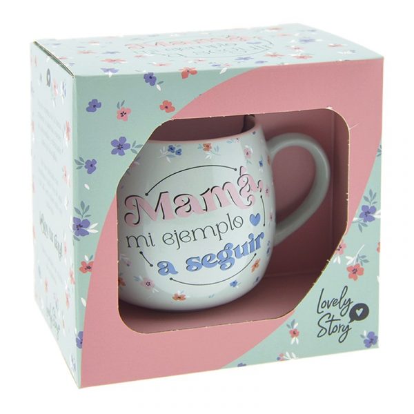 TAZA OVALADA 400ML-MAMA MI EJEMPLO A SEGUIR