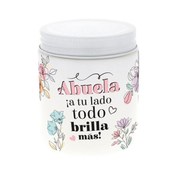 VELA AROMATICA ABUELA A TU LADO TODO BRILLA MAS
