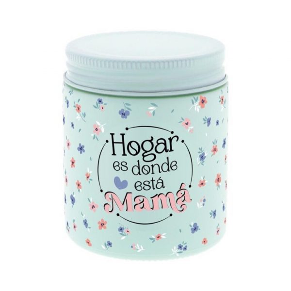 VELA AROMATICA-MINT HOGAR ES DONDE ESTA MAMA