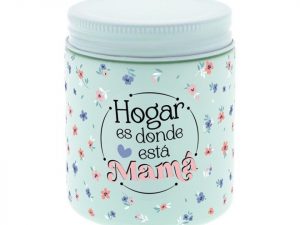 VELA AROMATICA-MINT HOGAR ES DONDE ESTA MAMA
