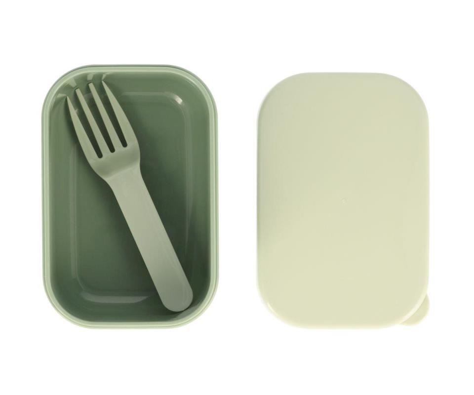 CAJA ALMUERZO BENTO LEAVES SAGE - Imagen 3