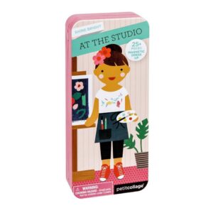 CAJA MAGNETICA MUÑECA ARTISTA