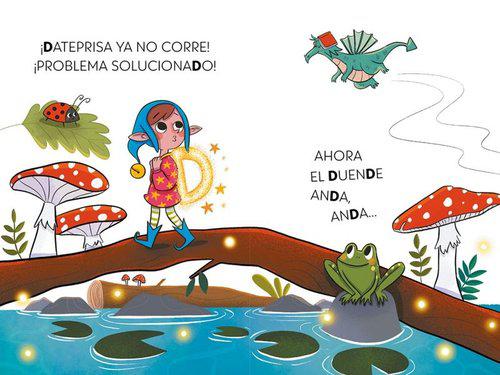 EL DRAGON DE LAS LETRAS 3 UN DUENDE UN DRAGON - Imagen 4