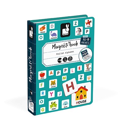 MAGNETI'BOOK ALFABETO EN INGLÉS