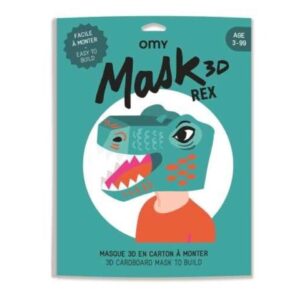 MÁSCARA OMY 3D DINOSAURIO REX