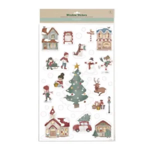 MAXI PEGATINAS NAVIDAD VENTANA LITTLE DU