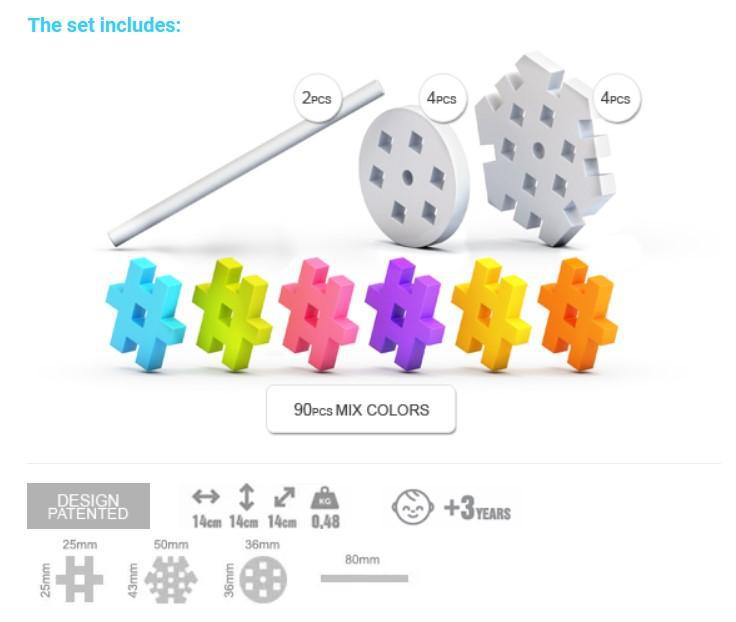 MELI Basic Constructor 100pcs - Imagen 3