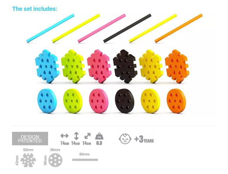 MELI Basic Constructor SET 60pcs - Imagen 3