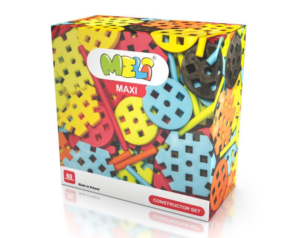 MELI SET 60 PCS MAXI CONSTRUCTOR - Imagen 2