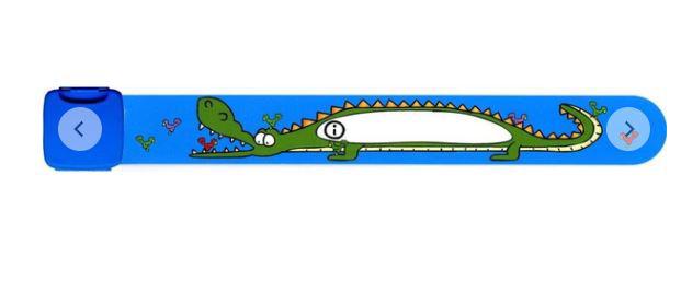 PULSERA INFOBAND COCODRILO