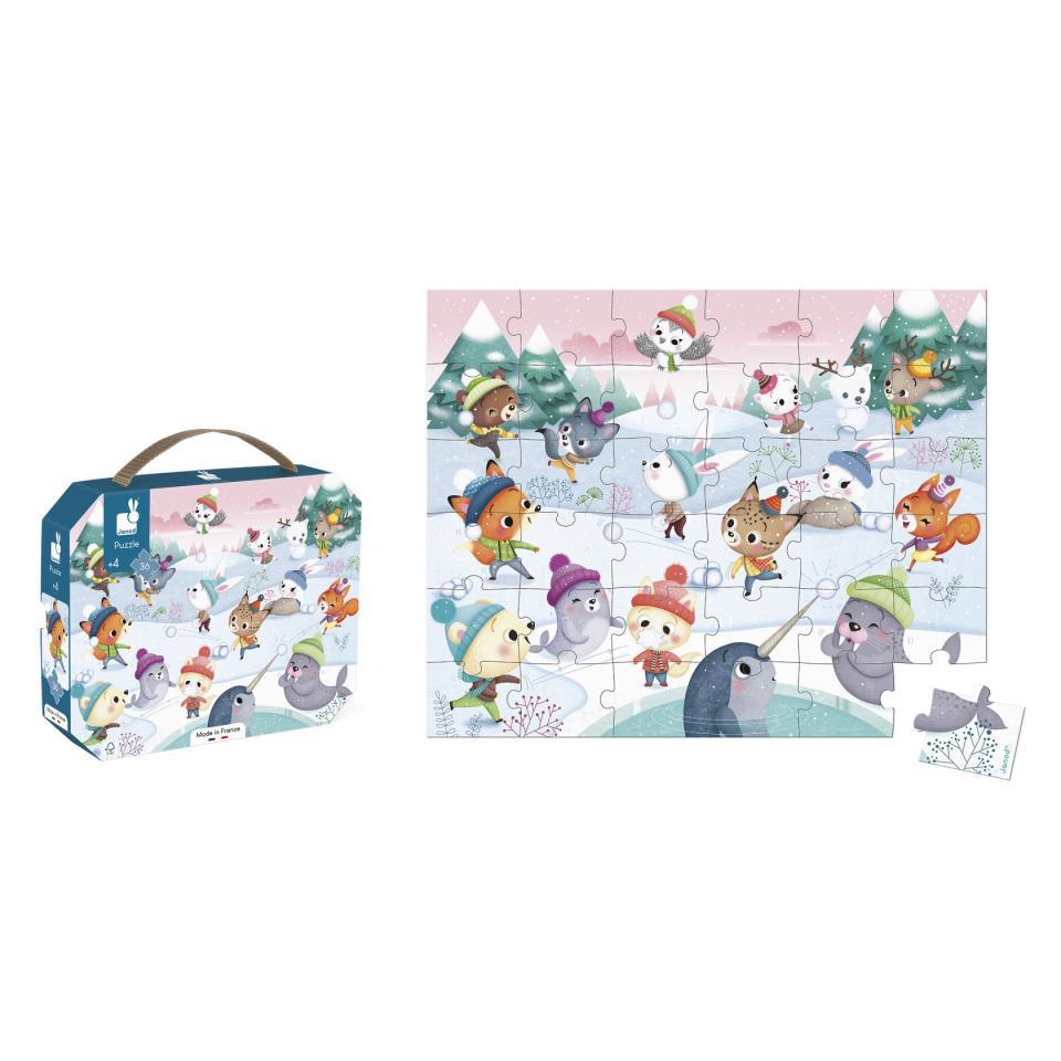 PUZLE-FIESTA DE LA NIEVE 36 PZAS - Imagen 3