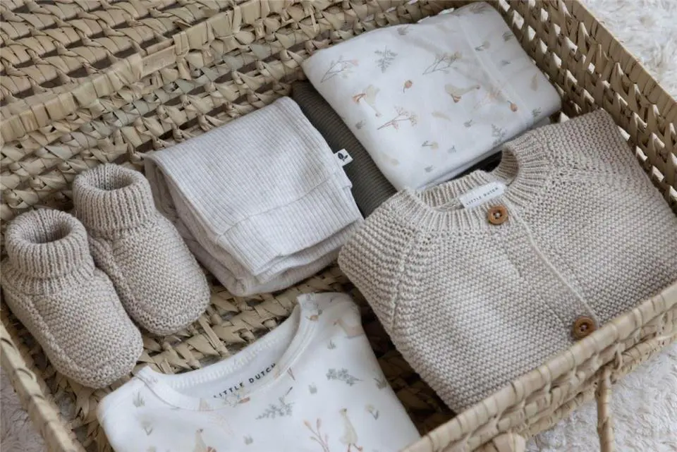 Pantalones canalé arena T.50/56 Little - Imagen 2