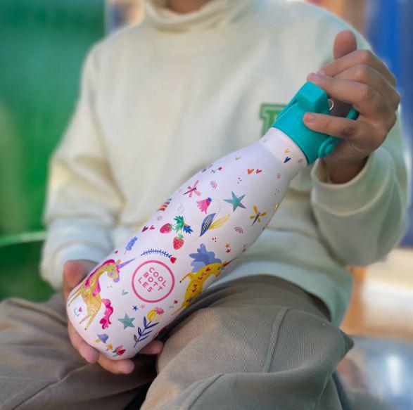 THE KIDS BOTTLE-FUNNY UNICORNS 350ML